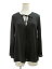 BCBG シャツ ブラウス クロス紐 長袖 XXS【Aランク】【中古】tn190210