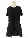 モンクレール ワンピース ニット 半袖 S【Aランク】【中古】tn190929