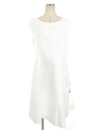 FOXEY フォクシー <strong>ワンピース</strong> 42267 Dress Jasmine White ノースリーブ 42【Aランク】【中古】