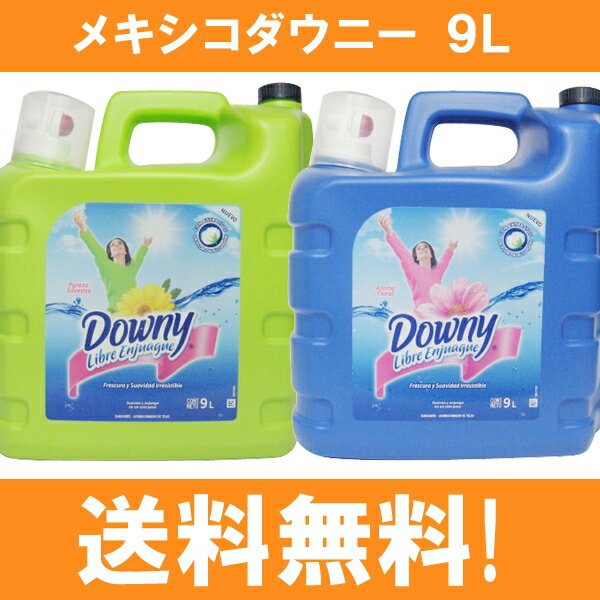 【あす楽対応】【送料無料！】メキシコ ダウニー【Downy】メキシコダウニー 選べる★たっぷり9L[ダウニー(Downy) 柔軟剤(液体柔軟剤)] 9000ml【2sp_120720_a】【HLS_DU】【送料無料】（北海道・沖縄・一部地域を除く）メキシコダウニー【アロマフローラル・グリーン】☆激安☆【3本まで同梱可！】