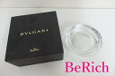 美品 ブルガリ BVLGARI ローゼンタール アッシュ トレイ 灰皿 クリア クリスタル ガラス ロゴ 小物入れ トレー 置物 【中古】【送料無料】 bh1649