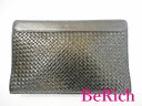 ピエールカルダン セカンドバッグ 黒 ブラック レザー クラッチバッグ pierre cardin 【中古】【送料無料】 sh677