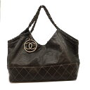 【5%OFFクーポン配布中♪】CHANEL(シャネル)/ショルダーバッグ/ショルダーバッグ/茶系/牛革(カーフ)/【ランクB】【中古】