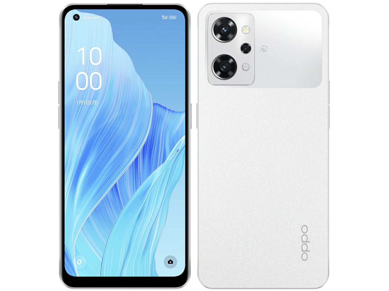 [SIMフリー][新品未開封] OPPO Reno9 A [ムーンホワイト]　Yモバイル版 デュアルSIM(nanoSIM+eSIM) A301OP 白ロム <strong>スマホ</strong> 本体