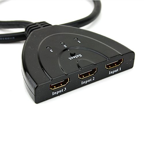 【送料無料！】HDMI切替器/セレクター 3HDMI to HDMI（メス→オス） 3D対…...:bestclick:10000080