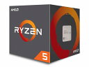 ◇ステンレス FAN搭載【AMD】Ryzen 5 2600X with Wraith Spire cooler YD260XBCAFBOX