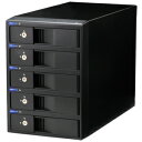 ◆6Gbps対応/ケーブル1本でSATA HDD/SSDを5台認識可能【センチュリー】CRSJ535EU3S6G2