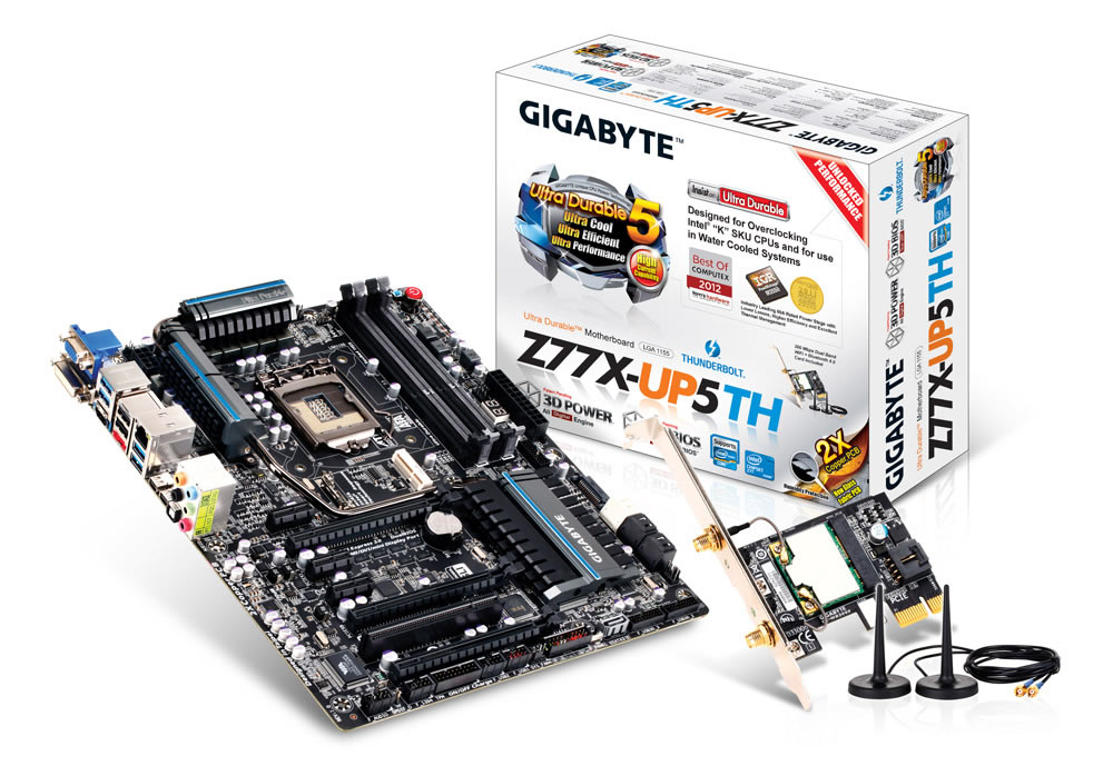 ◆LGA1155/Z77【Gigabyte】GA-Z77X-UP5-TH