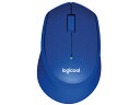 ◆右手にフィットする安心のワイヤレス静音マウス【Logicool】M331BL