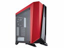 ◆在庫限り!強化ガラスを採用したATX対応、非対称デザインのミドルタワーPCケース【CORSAIR】SPEC-OMEGA BR (CC-9011120-WW) レッド
