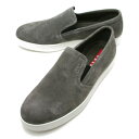 『セール sale』プラダ PRADA 【PRADA SPORTS】メンズ スリッポンシューズ スニーカーGHIAIA (グレー)4D2733 O53 73E【送料無料】 【あす楽対応】【楽ギフ_包装】【注目アイテム】