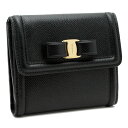 『ポイント5倍』サルヴァトーレ フェラガモ Salvatore Ferragamo【VARA RIBBON / ヴァラ リボン】 二つ折り財布 NERO (ブラック) 22C911 0673755【送料無料】 【あす楽対応】 【コンビニ受取】 【ロッカー受取】 【国際配送】