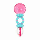【Pretty in Pink】ピンクラトル&ティーズ 歯固め ビーズ入りラトル 3か月〜 プリティ イン ピンク 女の子 おもちゃ ベビー キッズ 赤ちゃん 知育玩具 ギフト プレゼント 歯 乳幼児 ピンク かわいい 音 おもちゃ ラトル ブルー 青 ビーズ きらきら