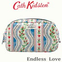送料無料/キャスキッドソン 正規品 トラベルポーチ 化粧ポーチ ポーチ,Cath Kidston Endless Love Classic Cosmetic Case