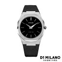 D1ミラノ 日本総輸入代理店 腕時計 メンズ 時計 D1 MILANO Ultra Thin Silver Case Nylon Strap