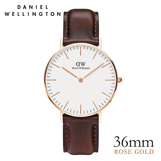 ダニエルウェリントン Daniel Wellington 36mm ブリストル ローズ メンズ レデ...:beyondcool:10032142