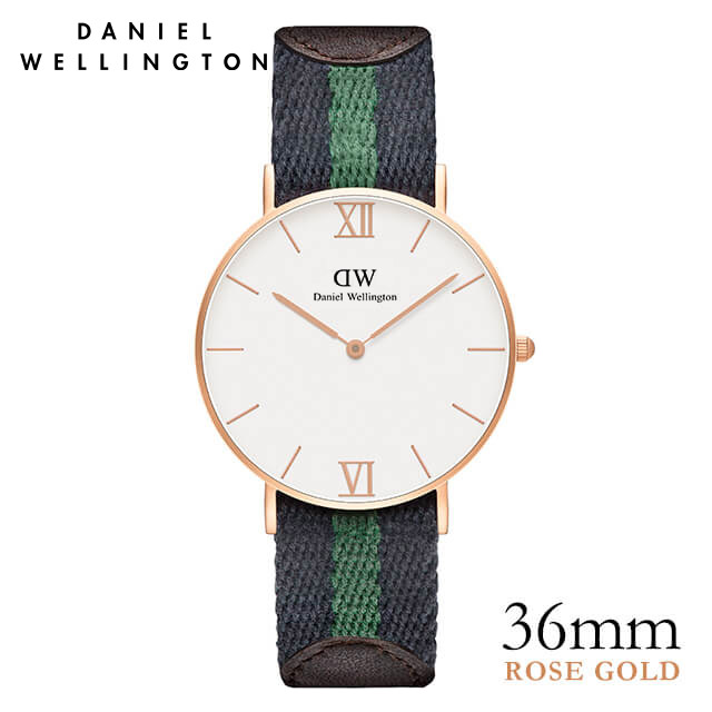 ダニエルウェリントン Daniel Wellington 36mm グレースウォリック サンドブラス...:beyondcool:10033934