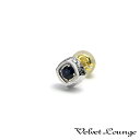ヴェルヴェットラウンジ【Velvet Lounge】ストライクジュエル スタッド ピアス/ホワイト/サファイア