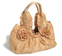 SAC フカフカ手提げ(フラワーモチーフ)