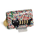 ◎ 【送料無料】ツモリチサト キャリー【tsumori chisato CARRY】 花花ネコのお財布(2つ折り)