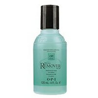 アロエ成分配合!!2度塗りネイルやラメネイルも素早く落とすOPI　ポリッシュリムーバー120ml