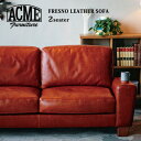 FRESNO LEATHER SOFA 2-Sea