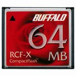 BUFFALO 64MBコンパクトフラッシュ RCF-X64MY[RCFX64MY]...:biccamera:10003266