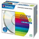 三菱ケミカルメディア MITSUBISHI CHEMICAL MEDIA SW80QU10V1 データ用CD-RW シルバー