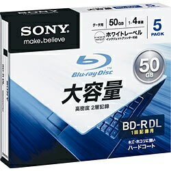 ソニー 4倍速対応 データ用Blu-ray BD-R DLメディア （50GB・5枚）　5…...:biccamera:10222117