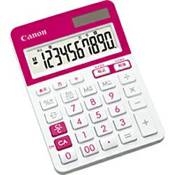 キヤノン カラフル電卓 「ミニ卓上」（10桁）　LS-103TUC-PK（ピンク）[LS1…...:biccamera:10330210