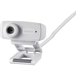 BUFFALO WEBカメラ［USB・120万画素］ マイク内蔵（ホワイト）　BSWHD0…...:biccamera:10596199