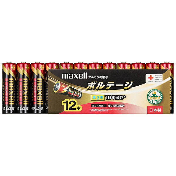 }NZ@Maxell LR6-T-12P P3dr VOLTAGE {e[W  [12{  AJ]