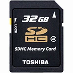 東芝 32GB・Class4対応SDHCカード　SD-L032G4[SDL032G4]