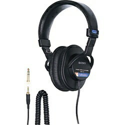 ソニー｜SONY ヘッドホン MDR-7506 [φ3.5mm ミニプラグ][スタジオ モニターヘッドホン MDR7506]【rb_cpn】