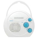 ヤザワ YAZAWA FM/AM 防滴ラジオ (ホワイト)S...