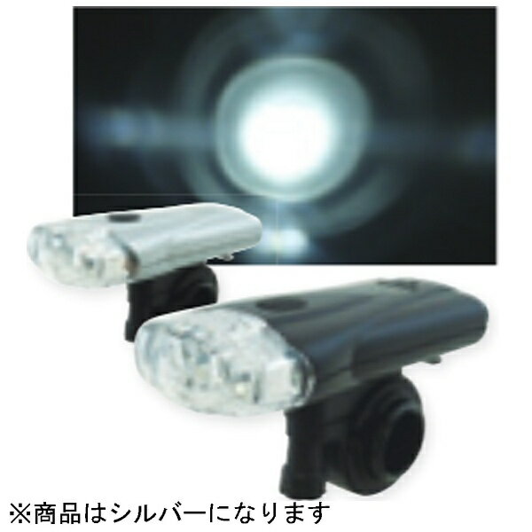 RULER　ルーラー Ruler 3LED フロントライト（シルバー）USL-3B-2[USL3B2]の画像