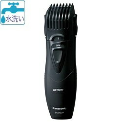 <strong>パナソニック</strong>｜Panasonic <strong>ヒゲトリマー</strong>　ER2403PP-K 黒[電気シェーバー 男性用 髭 ER2403PPK]