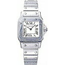 【送料無料】 カルティエ サントス(Santos) ガルベ SM SS レディース W20056D6