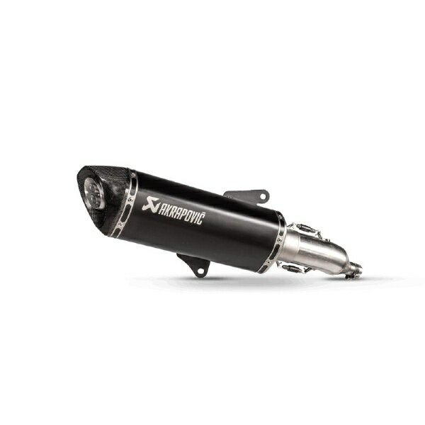 アクラポビッチ｜AKRAPOVIC スリップオンライン ステン ブラック EC FORZA 350 21-23 S-H3SO8-HRSSBL