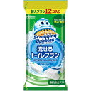 ジョンソン シャット 流せるトイレブラシ 替えブラシ 12個入り〔トイレ用洗剤〕