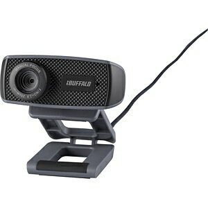 BUFFALO WEBカメラ［USB・120万画素］ マイク内蔵（グレー）　BSWHD06…...:biccamera:10596200