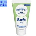 健栄製薬 【第3類医薬品】 白色ワセリンソフト(60g)