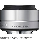 【送料無料】 シグマ 交換レンズ 30mm F2.8 DN【ソニーEマウント(APS-C用)】(シルバー)