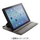 エレコム iPad Air 2用 ソフトレザーカバー 4アングルタイプ ブラック TB-A14PLF2BK