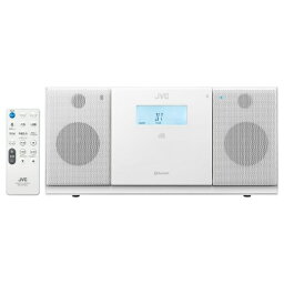 JVC｜ジェイブイシー CDラジオ NX-PB30 ホワイト [Bluetooth対応 /ワイドFM対応][CDコンポ ブルートゥース NXPB30W]