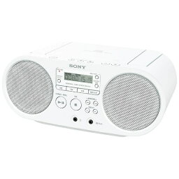 <strong>ソニー</strong>｜SONY CD<strong>ラジオ</strong> ホワイト ZS-S40(W) [ワイドFM対応][ZSS40WC]