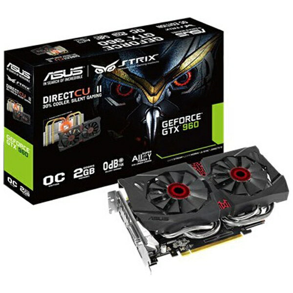 【送料無料】 ASUS NVIDIA GeForce GTX 960 ［PCI-Expre…...:biccamera:10841609