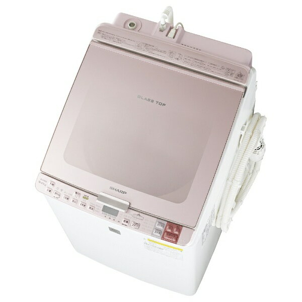 【標準設置費込み】 シャープ 洗濯乾燥機 （洗濯8.0kg／乾燥4.5kg） ES-GX850-P ...:biccamera:10925653