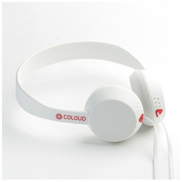 COLOUD KNOCK Blocks オーバーヘッドタイプ マイク リモコン付 White/Red...:biccamera:10602591