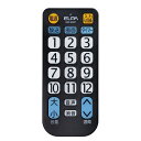 ELPA(エルパ) テレビ用リモコン IRC-202TBK